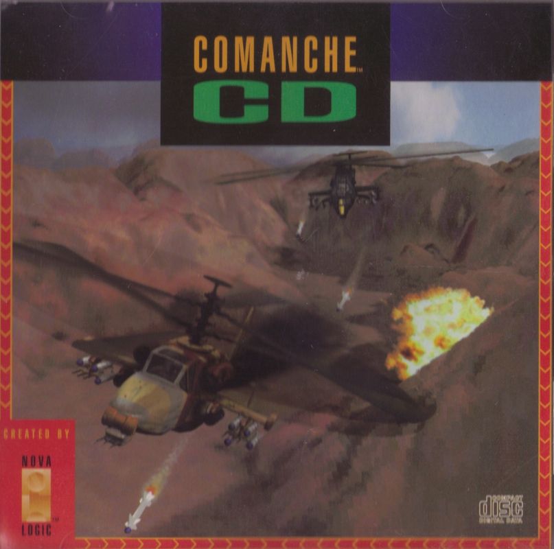 Other for Comanche CD (DOS) (Alternate release): Jewel case - front