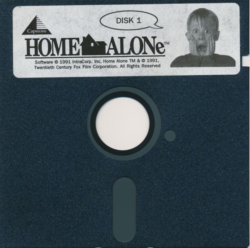 Media for Home Alone (DOS): 5.25" Disk 1