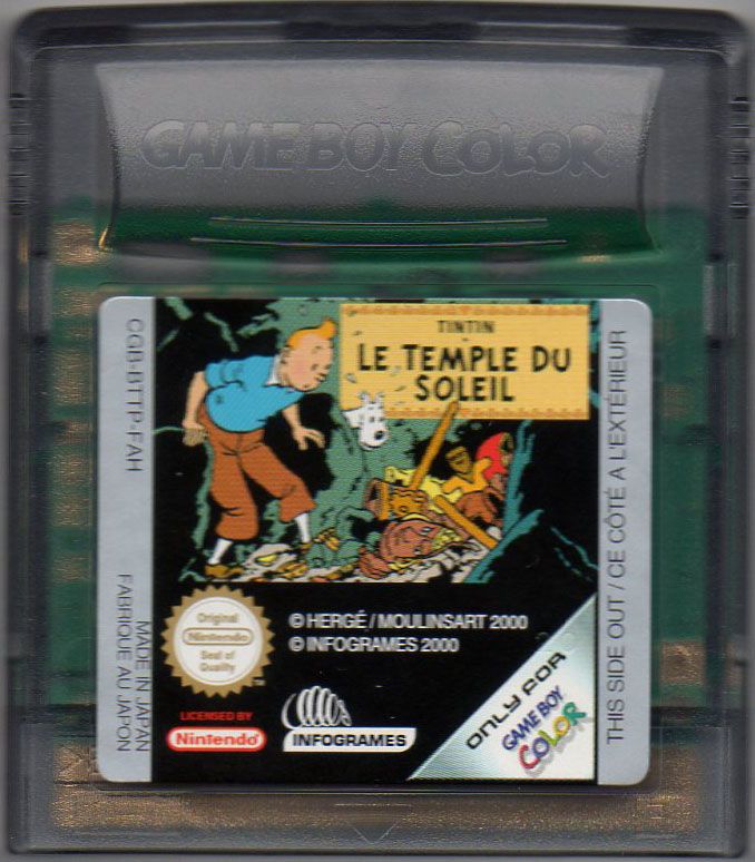 Media for Tintin: Le Temple du Soleil (Game Boy Color)