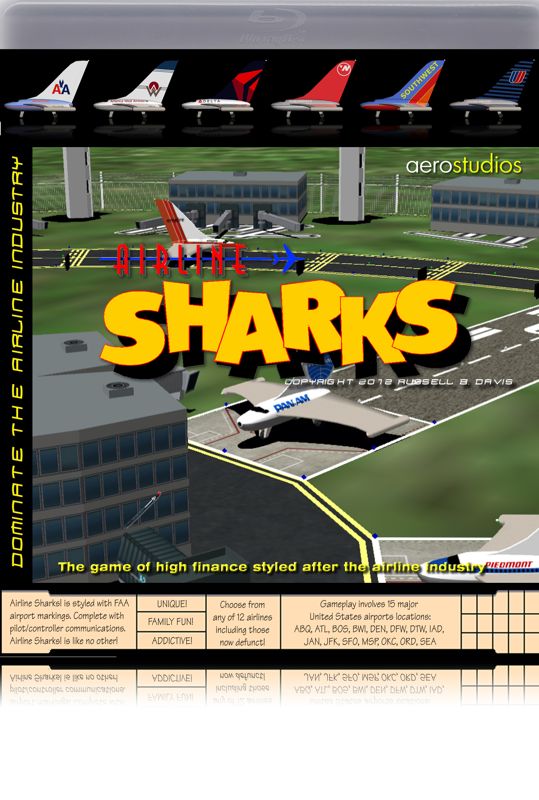 Front Cover for Airline Sharks (Windows) (Blu-Ray case with standard disc)