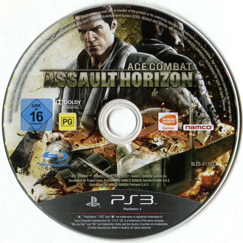 Media for Ace Combat: Assault Horizon (Limited Edition) (PlayStation 3)
