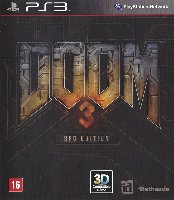 Front Cover for Doom³: BFG Edition (PlayStation 3)