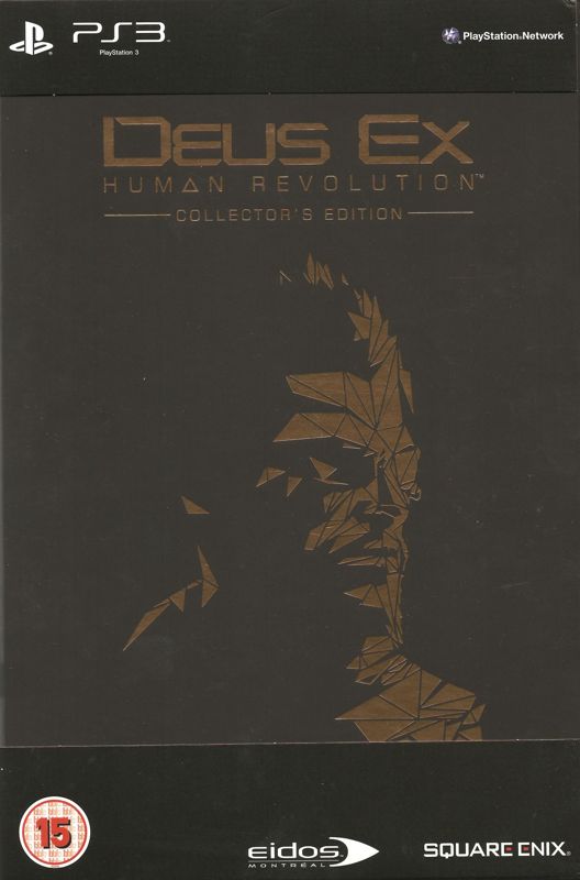 Front Cover for Deus Ex: Human Revolution (Collector's Edition) (PlayStation 3)