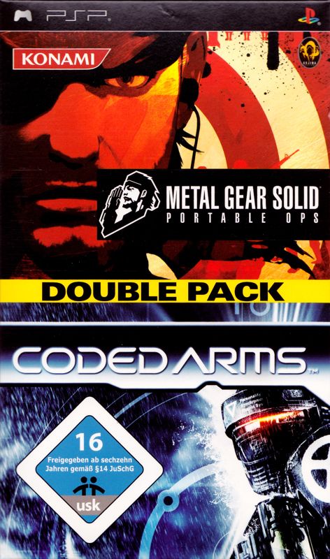 Front Cover for Metal Gear Solid: Portable Ops / Coded Arms (PSP)
