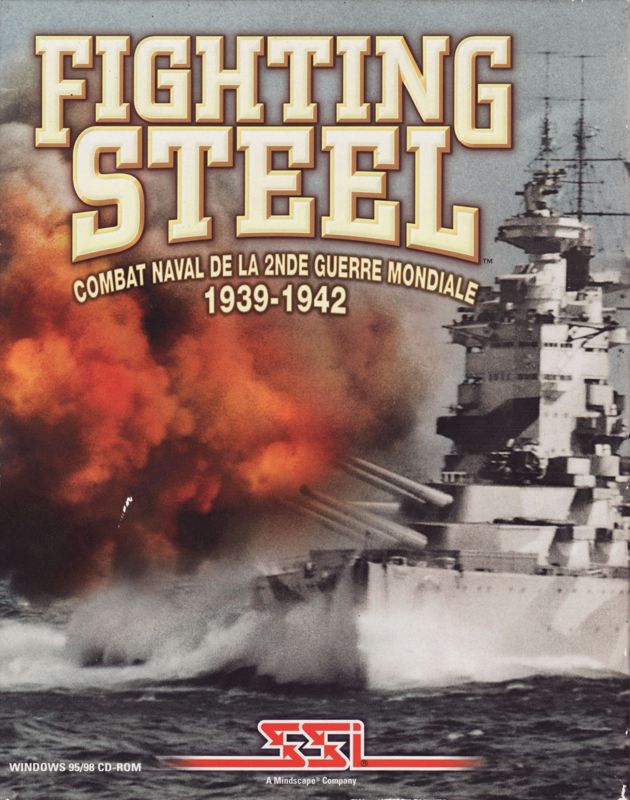 Front Cover for Fighting Steel: World War II Surface Combat 1939-1942 (Windows)