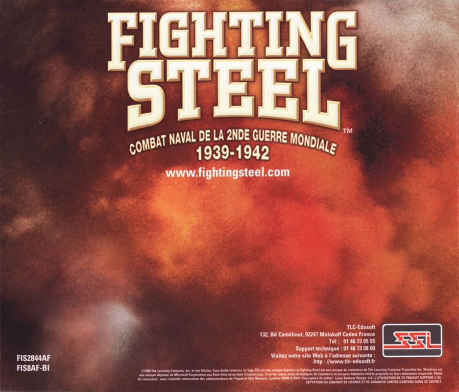 Other for Fighting Steel: World War II Surface Combat 1939-1942 (Windows): Jewel Case - Back