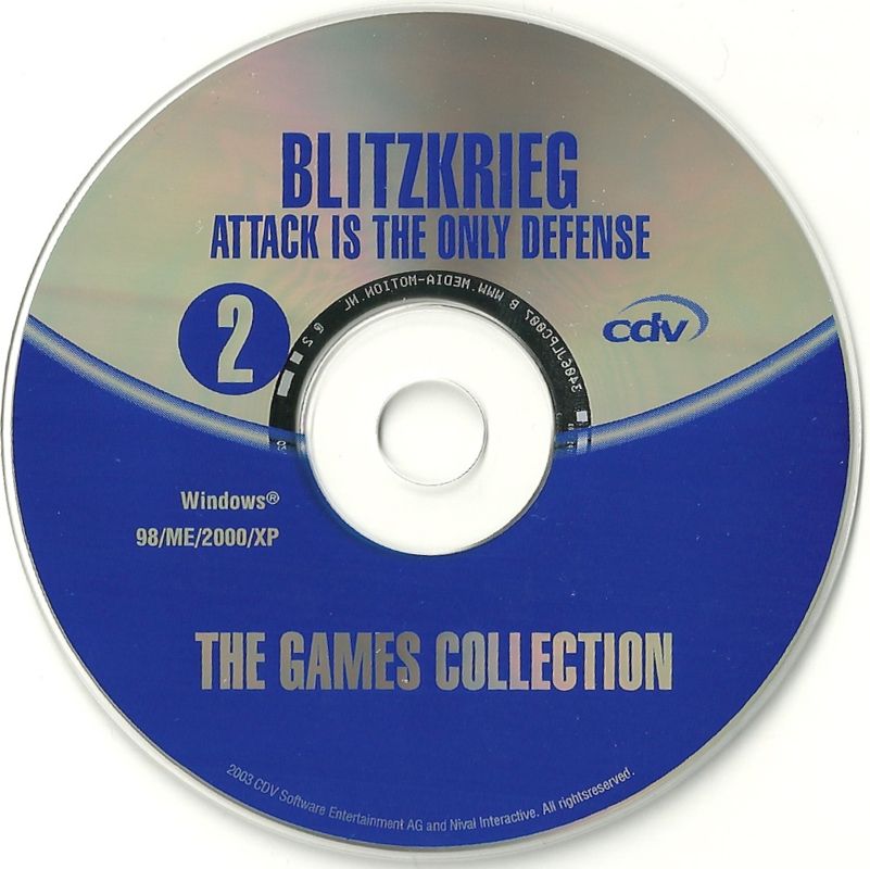 Media for Blitzkrieg (Windows) (The Games Collection release): Disc 2/2