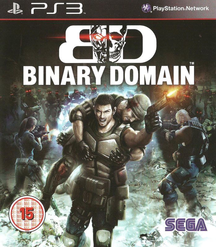 Front Cover for Binary Domain (PlayStation 3)