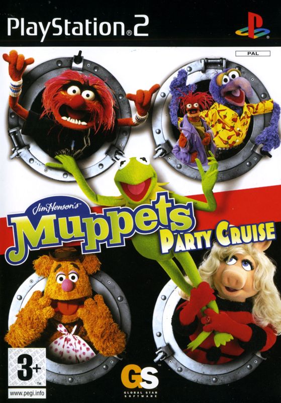 Front Cover for Jim Henson's Muppets Party Cruise (PlayStation 2)