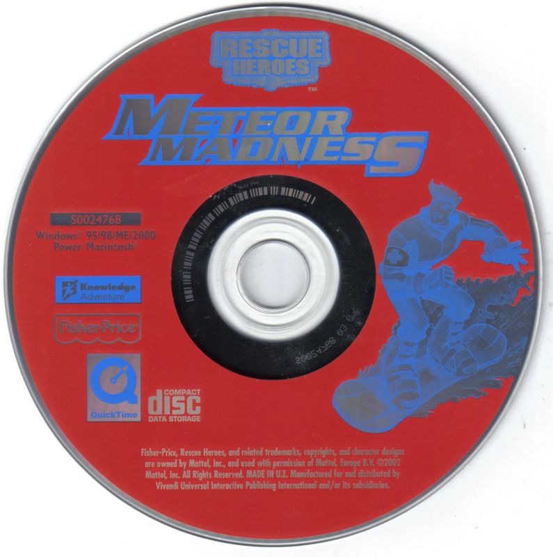 Media for Rescue Heroes: Meteor Madness (Macintosh and Windows)