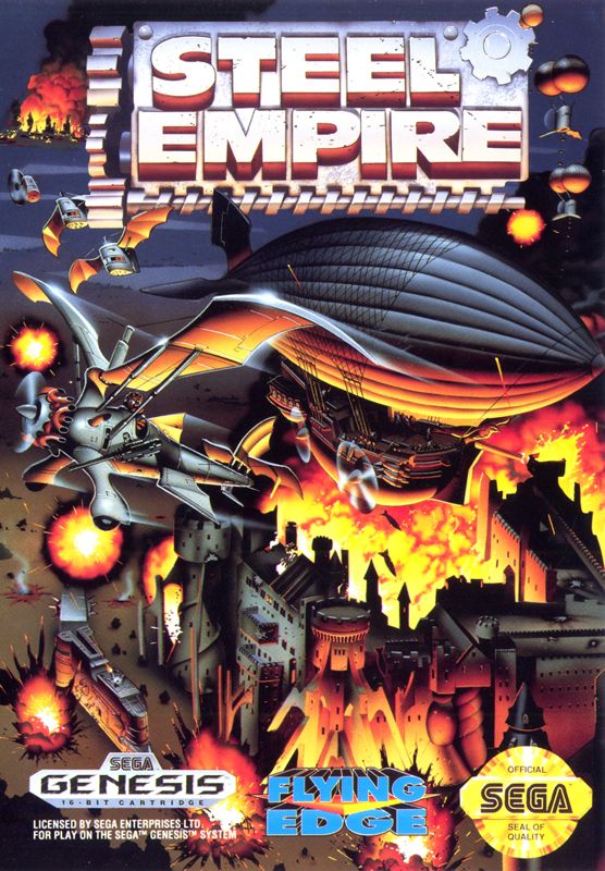 Front Cover for Steel Empire (Genesis)