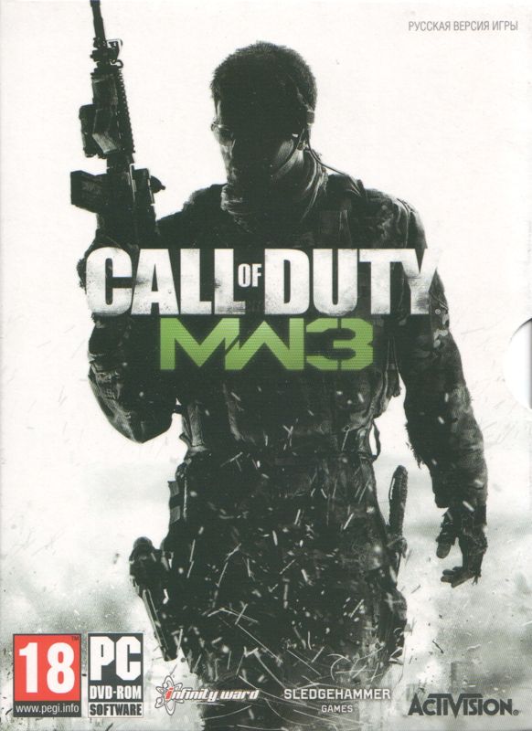 Call of Duty: MW3 cover or packaging material - MobyGames