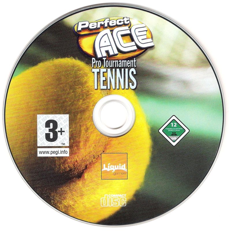 Media for Perfect Ace: Pro Tournament Tennis (Windows) (Liquid Games release)