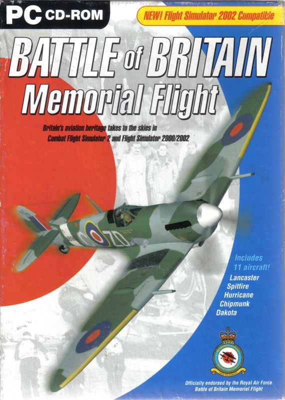 Front Cover for Battle of Britain: Memorial Flight (Windows)