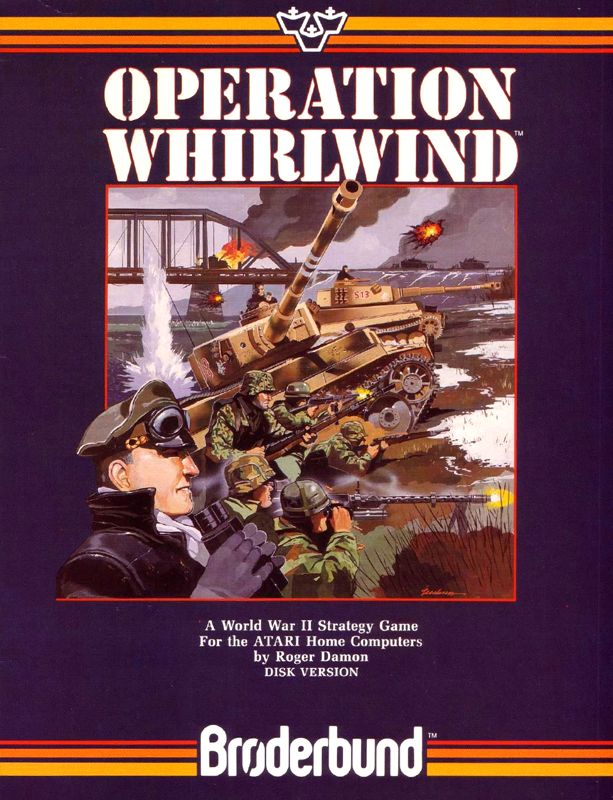 Front Cover for Operation Whirlwind (Atari 8-bit)