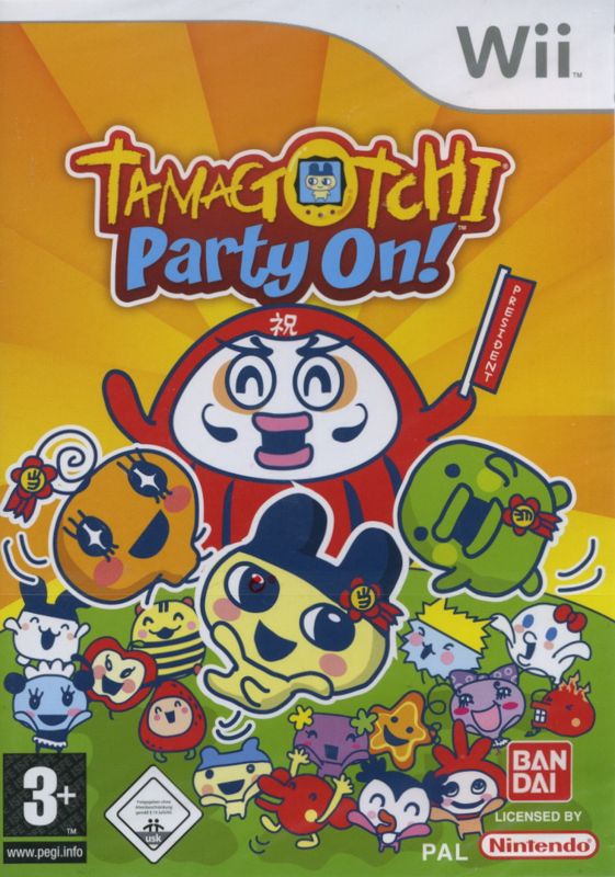Front Cover for Tamagotchi: Party On! (Wii)