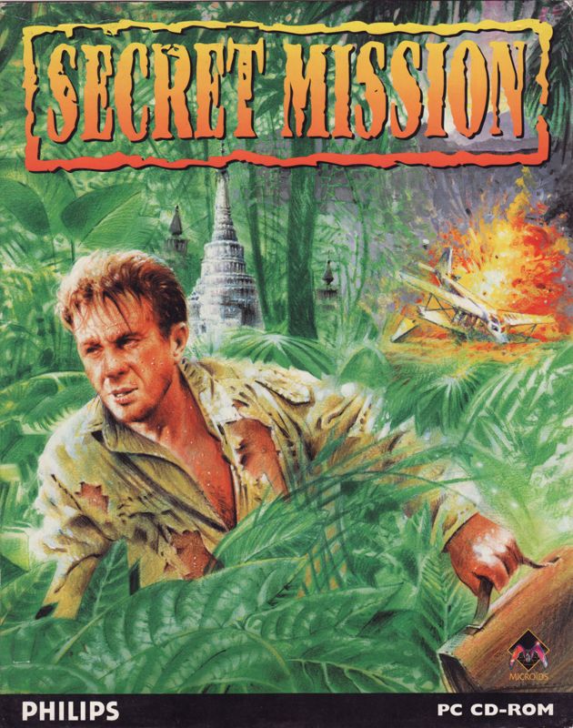Front Cover for Secret Mission (DOS)
