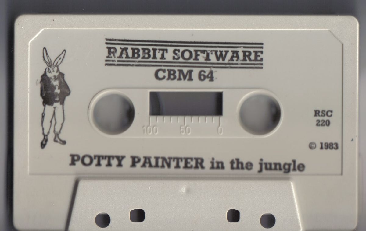 Media for Potty Painter in the Jungle (Commodore 64)