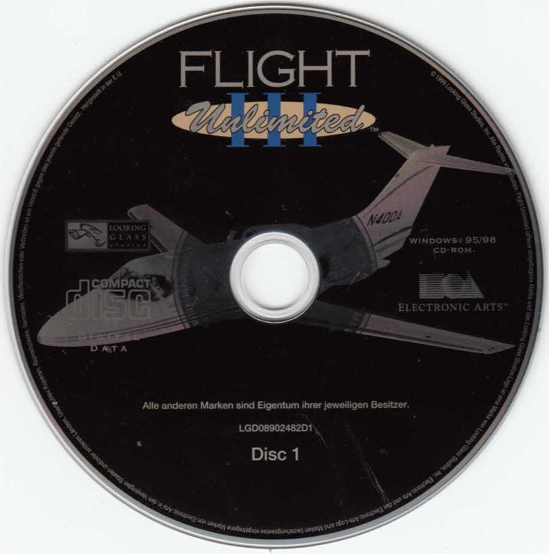 Media for Flight Unlimited III (Windows): Disc 1