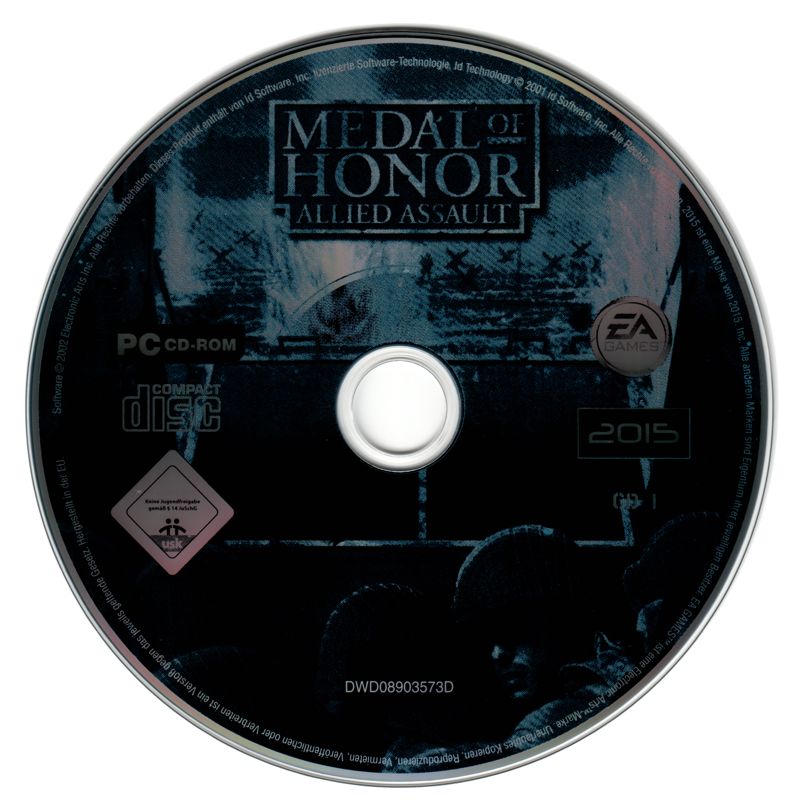 Media for Medal of Honor: Allied Assault - Deluxe Edition (Windows): Allied Assault - Disc 1