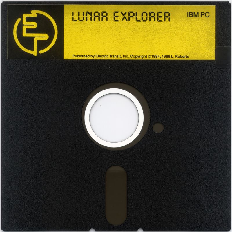 Media for Lunar Explorer: A Space Flight Simulator (DOS)