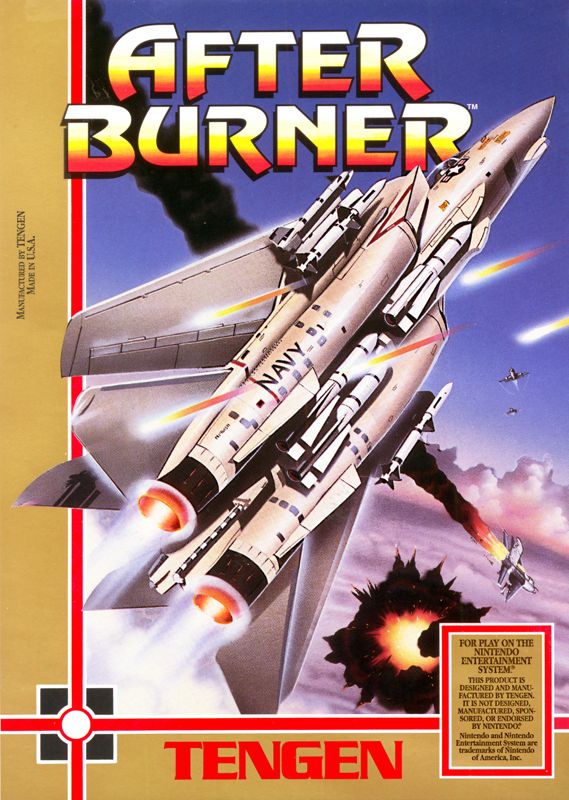 Front Cover for After Burner II (NES)