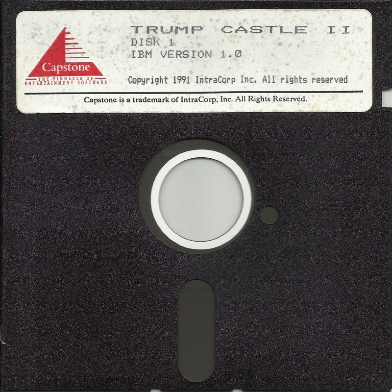 Media for Trump Castle II (DOS) (5.25" Release): Disk 1