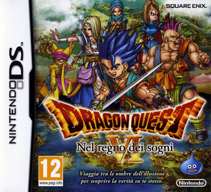 Front Cover for Dragon Quest VI: Realms of Revelation (Nintendo DS)