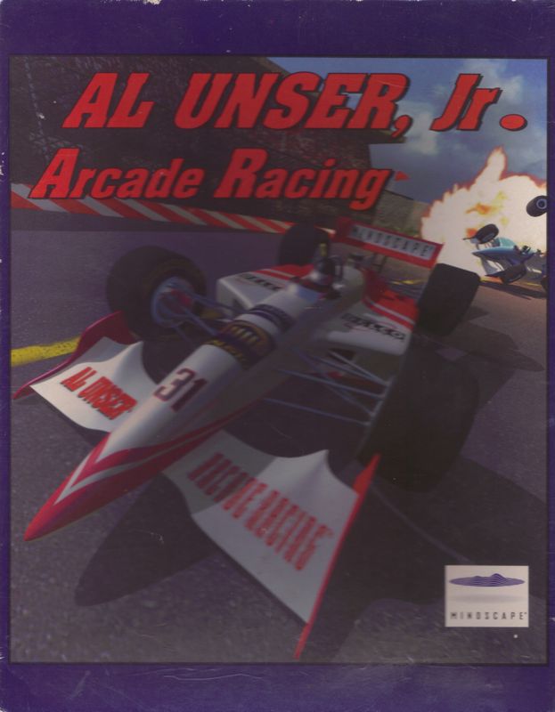 Front Cover for Al Unser, Jr. Arcade Racing (Windows and Windows 3.x)