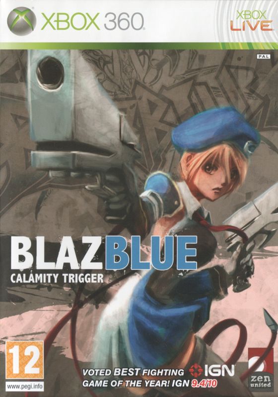 Front Cover for BlazBlue: Calamity Trigger (Xbox 360)