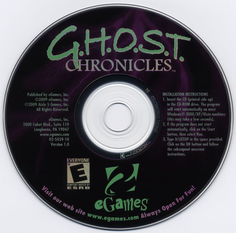 Media for G.H.O.S.T. Chronicles: Phantom of the Renaissance Faire (Windows)