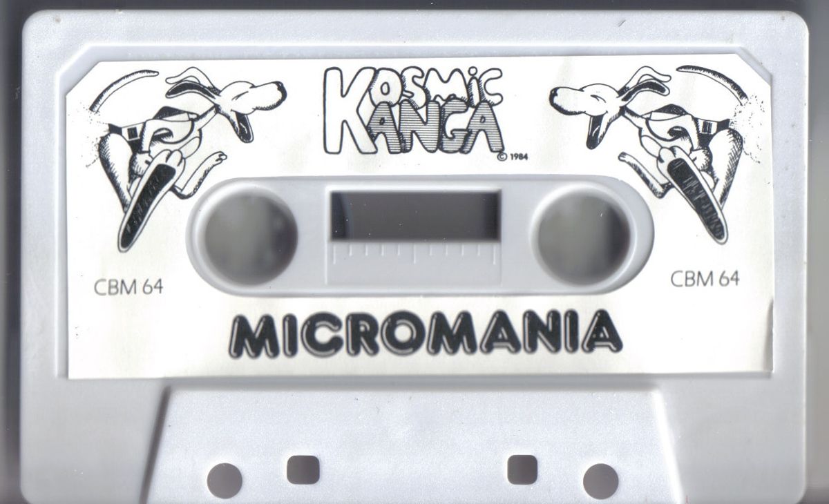 Media for Kosmic Kanga (Commodore 64)