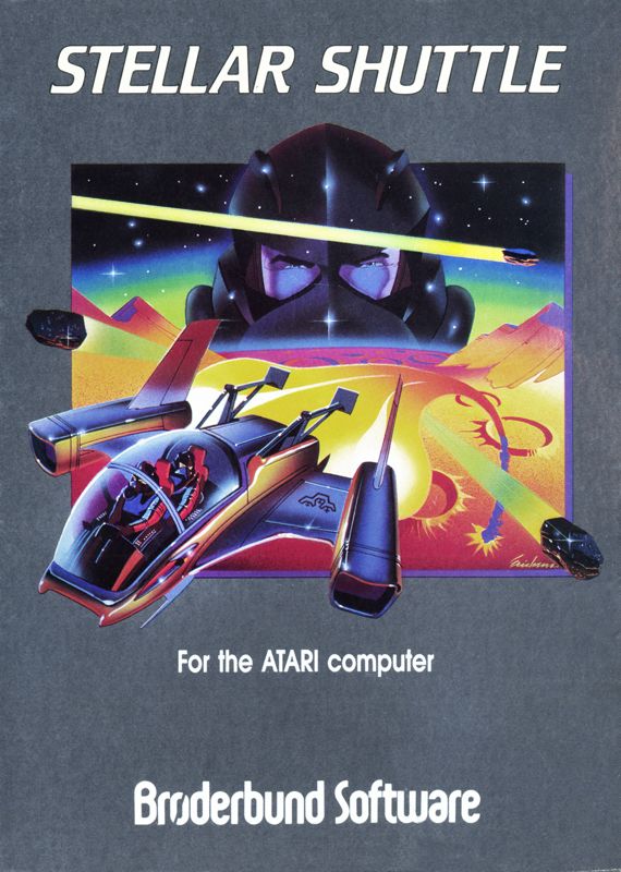Front Cover for Stellar Shuttle (Atari 8-bit)