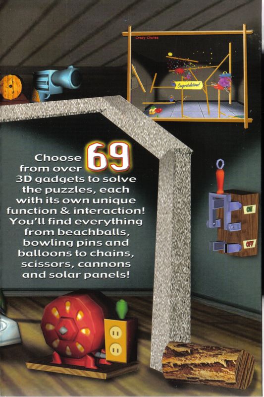 Inside Cover for Chain Reaction (Windows): Right