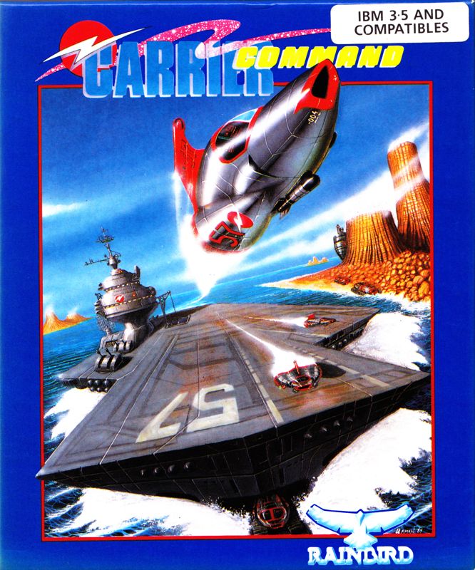 Front Cover for Carrier Command (DOS) (3.5" Release)
