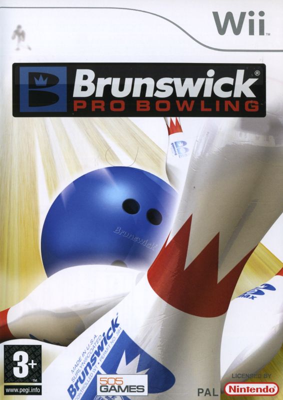 Front Cover for Brunswick Pro Bowling (Wii)