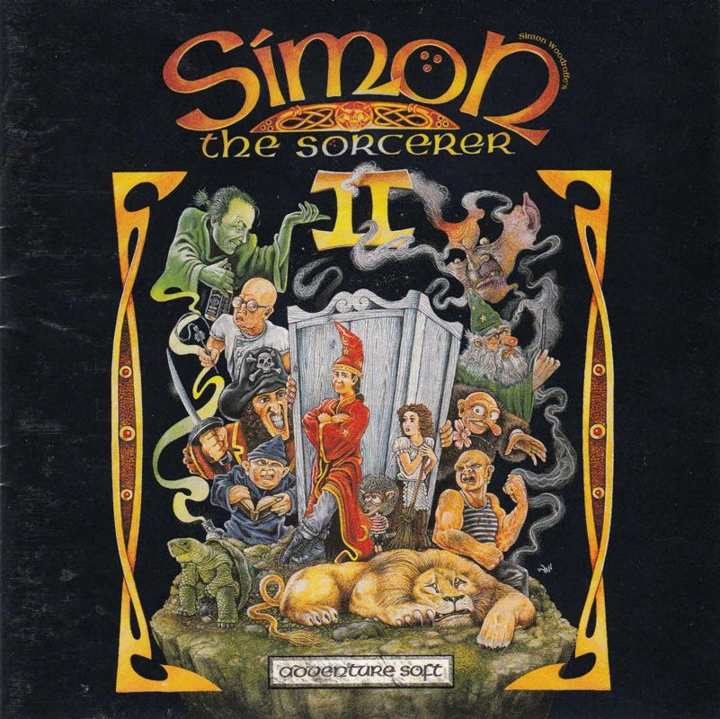 Other for Simon the Sorcerer II: The Lion, the Wizard and the Wardrobe (DOS): Jewel Case - Front