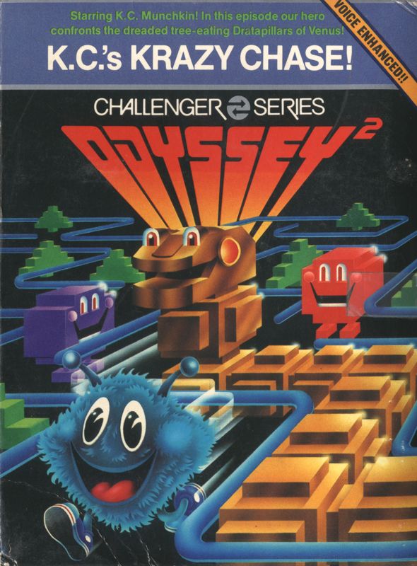 Front Cover for K.C.'s Krazy Chase! (Odyssey 2)