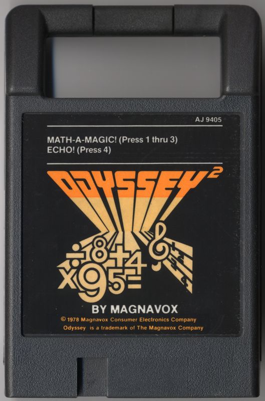 Media for Math-A-Magic! / Echo! (Odyssey 2)