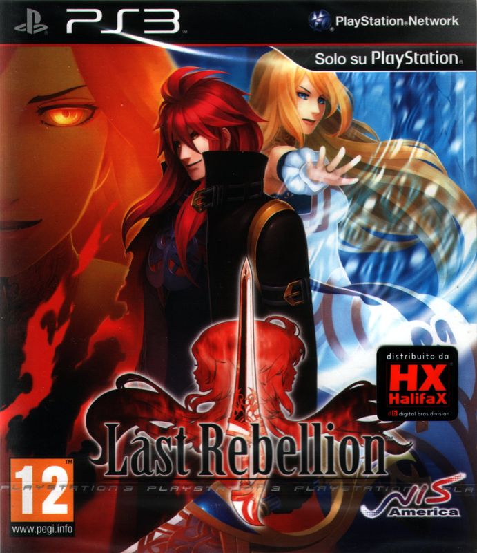 Front Cover for Last Rebellion (PlayStation 3)