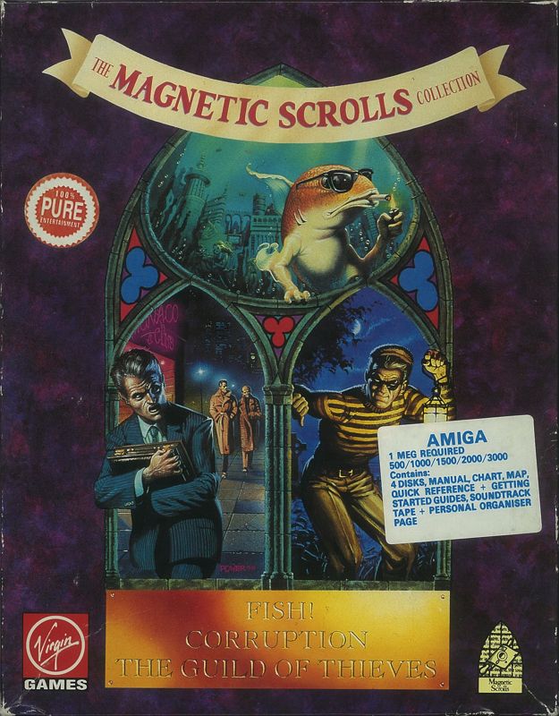 Front Cover for The Magnetic Scrolls Collection (Amiga)