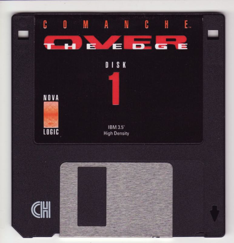 Media for Comanche: Over the Edge (DOS): disk 1/3