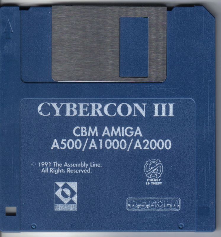 Media for Cybercon III (Amiga)