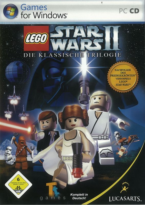 Front Cover for LEGO Star Wars II: The Original Trilogy (Windows) ("Games for Windows" Release)