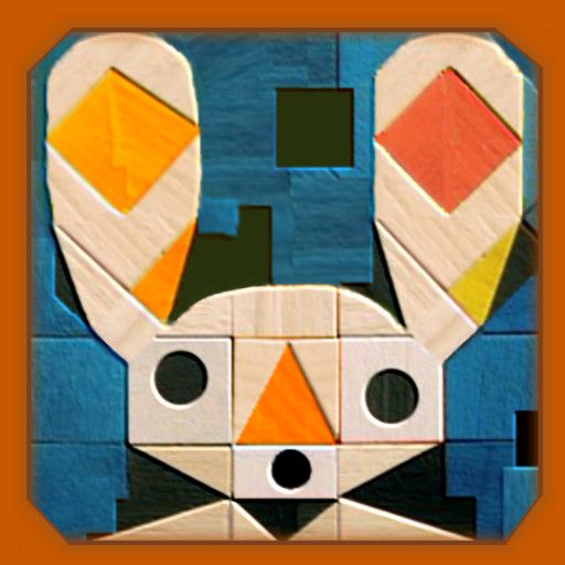 Front Cover for Puzzled Rabbit (iPad and iPhone)