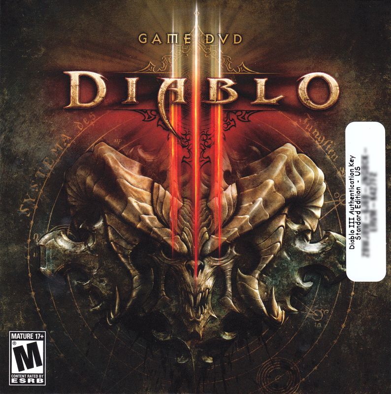 Other for Diablo III (Macintosh and Windows): Disc Sleeve - Front