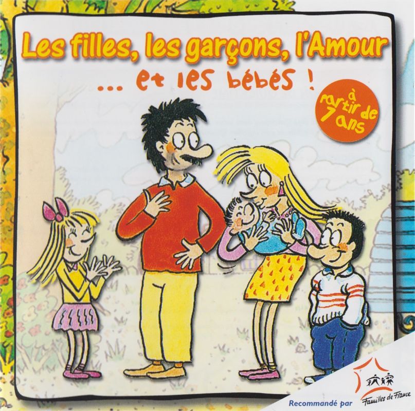 Front Cover for Les filles, les garçons, l'Amour ... et les bébés ! (Macintosh and Windows)