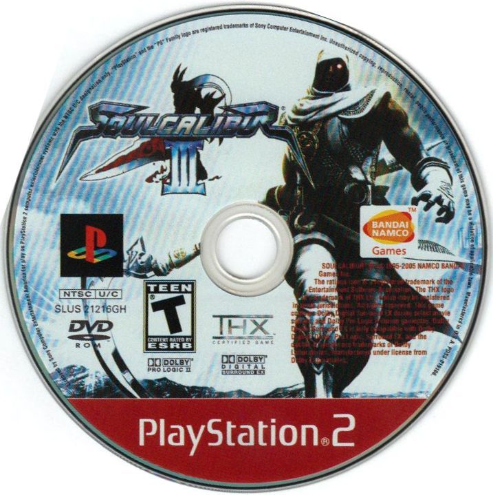 Media for SoulCalibur III (PlayStation 2) (Greatest Hits release)