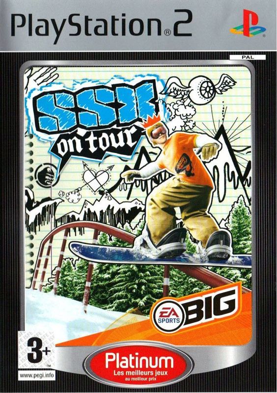 Front Cover for SSX on Tour (PlayStation 2) (Platinum release)
