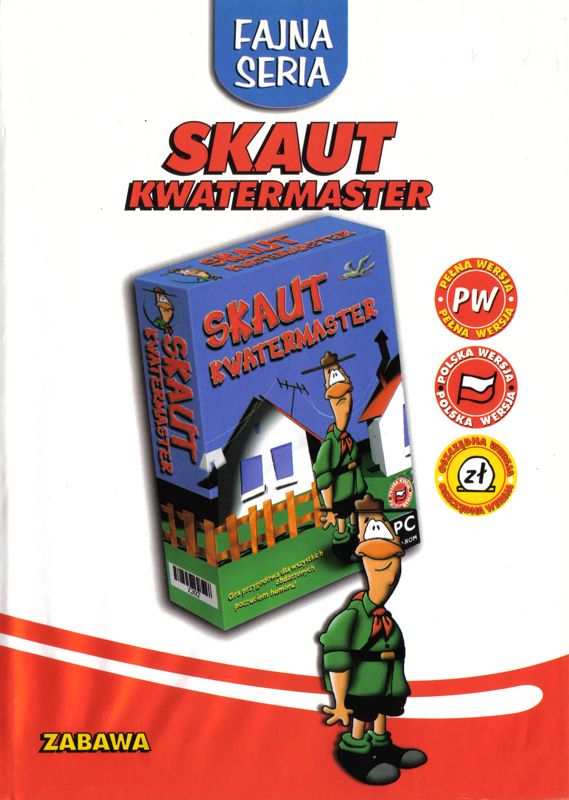 Front Cover for Skaut Kwatermaster (DOS) (Fajna Seria release)